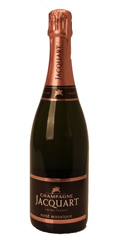 Champagne Jacquart rosé mosaïque
