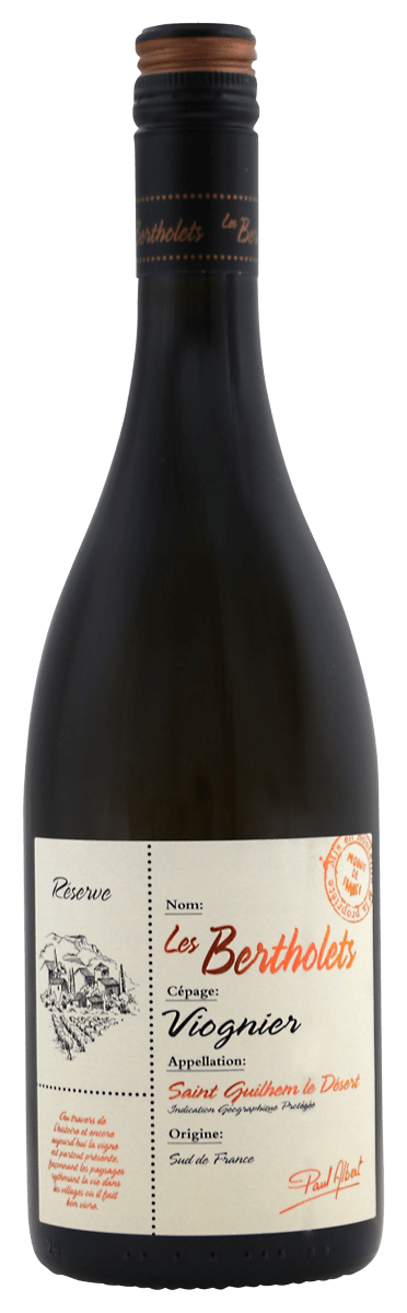 Les Bertholets Réserve Viognier